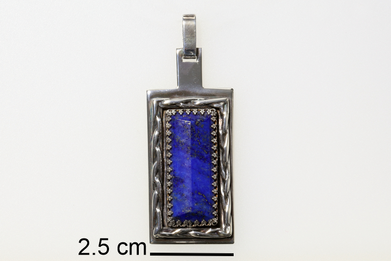 Lapis Lazuli/ss pendants